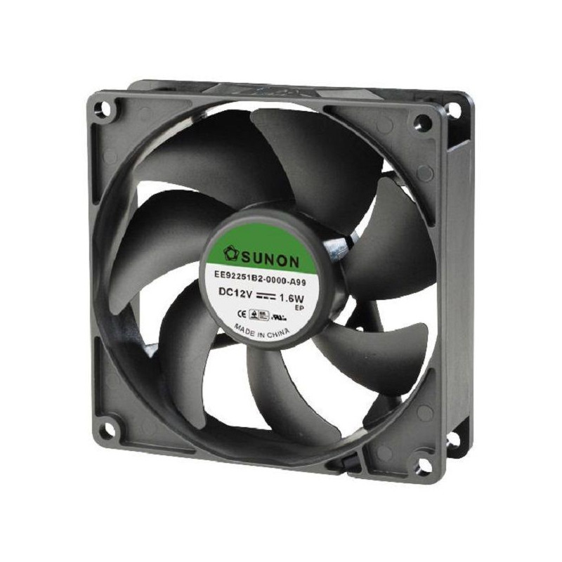 Sunon (EE92251B2-0000-A99) DC Axial Fan, 12 V, Square