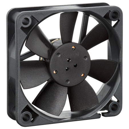 Ebm-Papst (612FL) DC Axial Fan, 12 V, Square, 60 mm, 15 mm