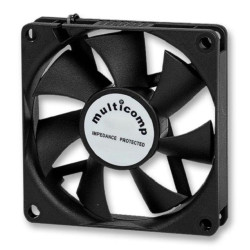 Multicomp Pro (MC36291) DC Axial Fan, Brushless Motor, 12 V, Square