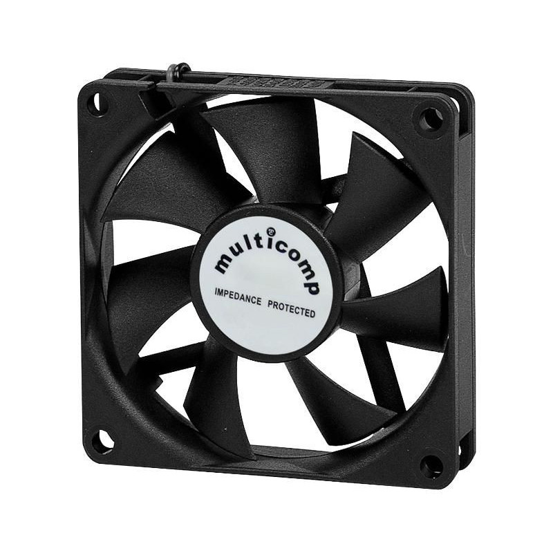 Multicomp Pro (MC33868) DC Axial Fan, 24 V, Square, 120 mm, 38 mm