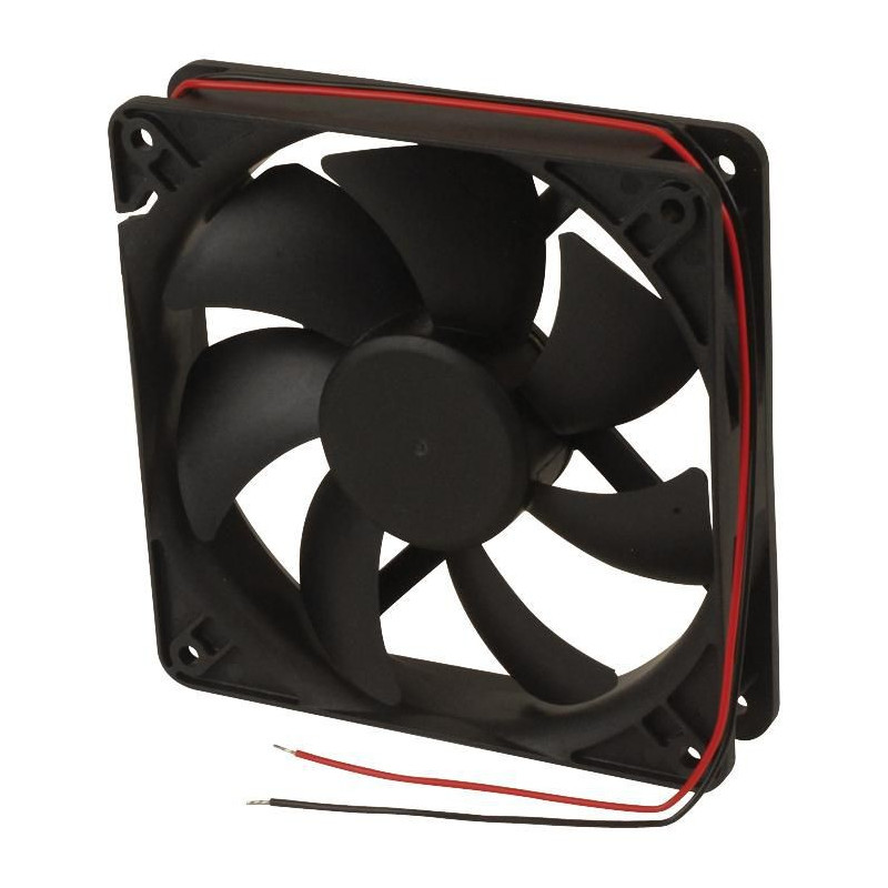 Multicomp Pro (MC36275) DC Axial Fan, 24 V, Square, 120 mm, 25 mm