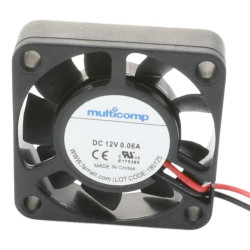 Multicomp Pro (MC002111) DC Axial Fan, 12 V, Square, 50 mm, 11 mm