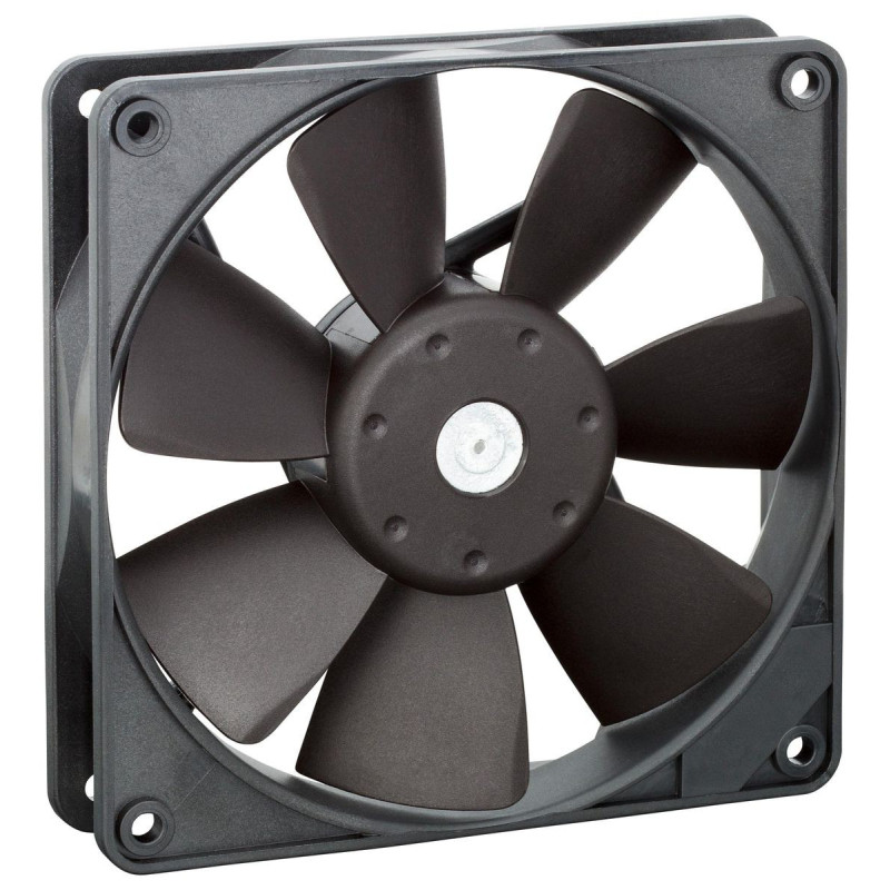 Ebm-Papst (4412FM) DC Axial Fan, 12 V, Square, 119 mm, 25 mm