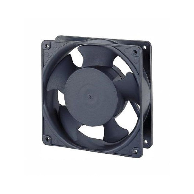 Bisonic (4C-230HB-T) AC Axial Fan, 230V, Square, 120 mm, 38 mm