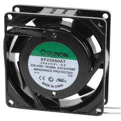 Sunon (SF23080AT/2082HBL.GN) AC Axial Fan, 220V to 240V, Square