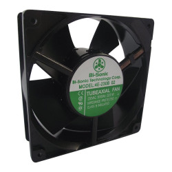 Bisonic (4E-230B-02T) AC Axial Fan, 230V, Square, 119 mm, 38 mm