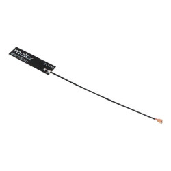 Molex (211140-0100..) 868/915MHz Flexible Antenna, 100.00mm Cable