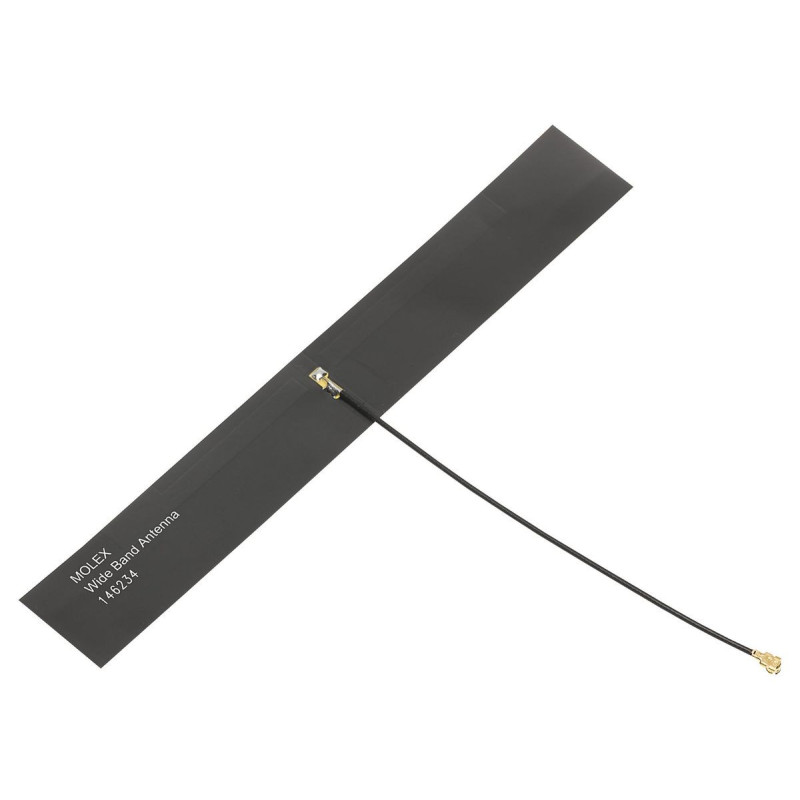 Molex (146234-0100 .) Omni-directional Antenna, 2.7GHz to 6GHz