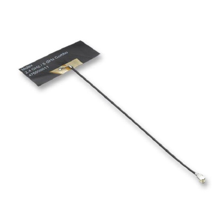 Molex (47950-2011) Antenna, Linear, Omni-Directional, 2-Band, 2.4-5GHz