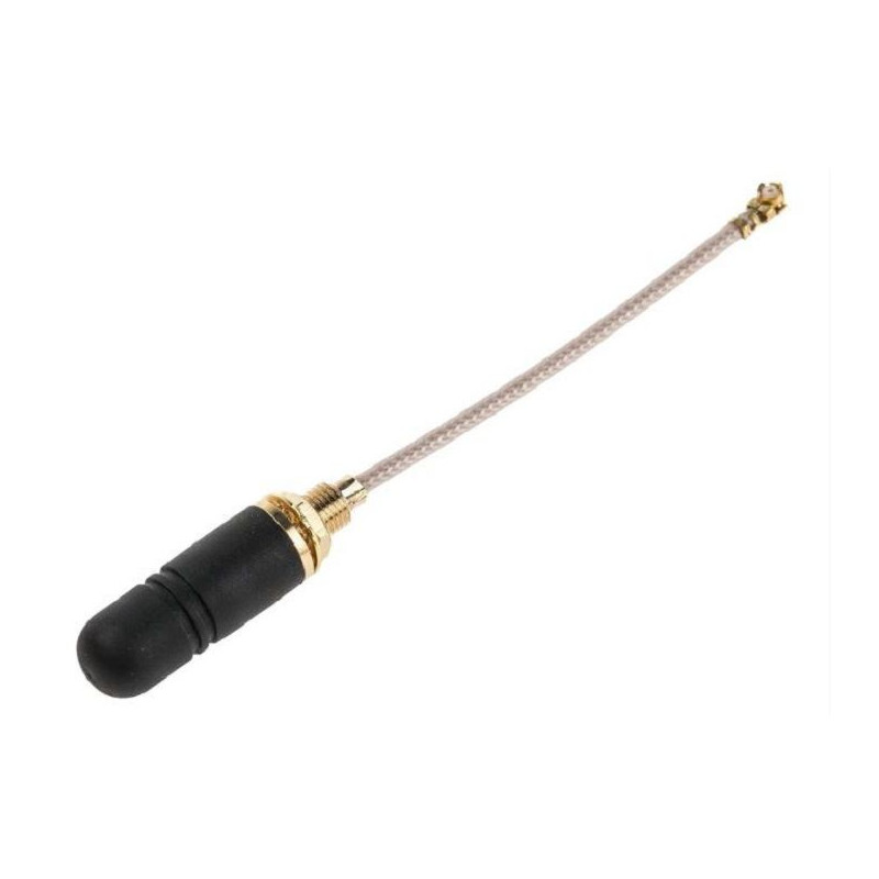 RF Solutions (ANT-24G-S21-P5FL) Mini Stubby Antenna, 1/4 Wave Monopole