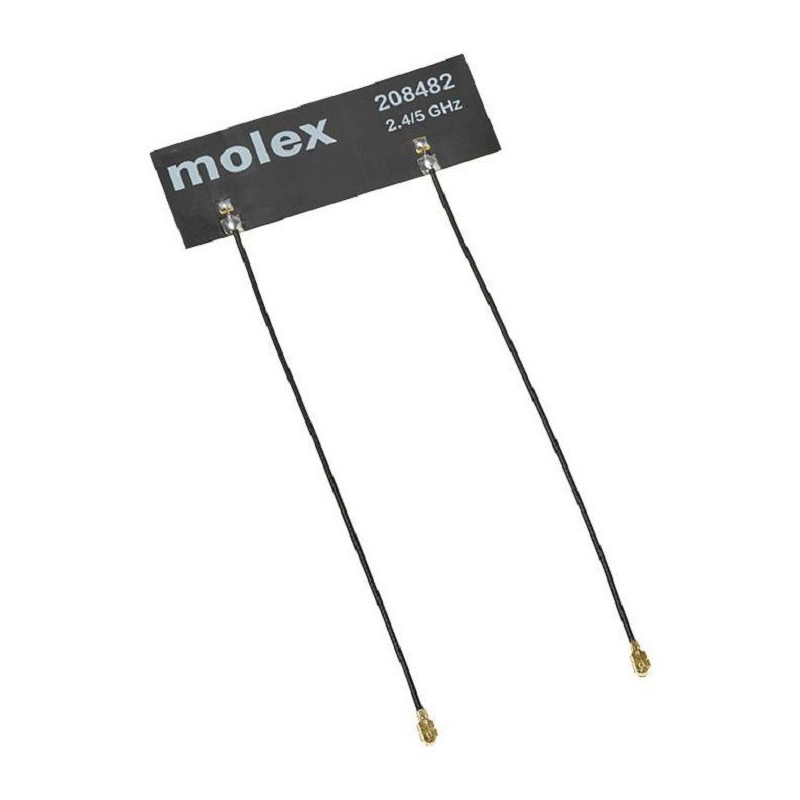 Molex (208482-0100..) Antenna, WiFi, 5 GHz, 2.9 dBi Gain