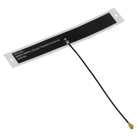 Molex (206764-0200) Antenna, Dipole, ISM, LPWAN, 902 MHz to 928 MHz