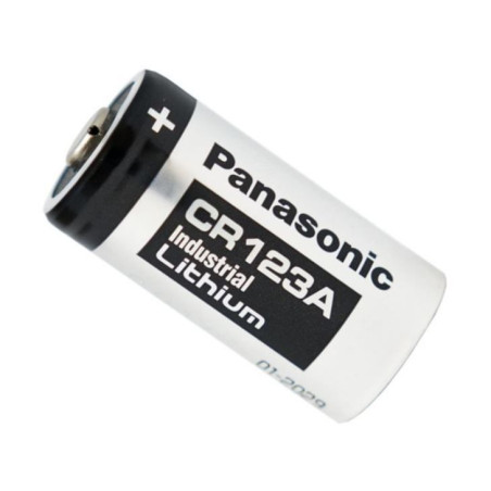 Panasonic (MAN-CR123A-BP1) 3V 1300Ah 16x34 Primary Battery/Cell 