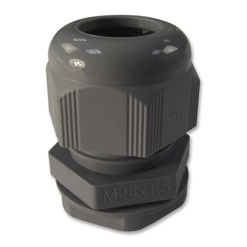 TE Connectivity (1478768-5) Cable Gland, Metric, With Locknut, IP68, M25