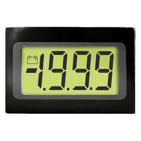 Lascar SP200 Digital Panel Meter, , 3-1/2 Digits, DC Voltage, 0mV to 200mV 9932780