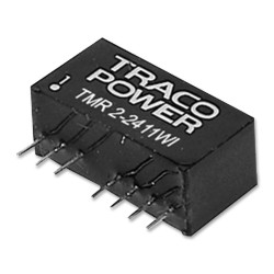 Traco Power (TMR 2-2411WI) Isolated Through Hole DC/DC Converter, 4:1 Input