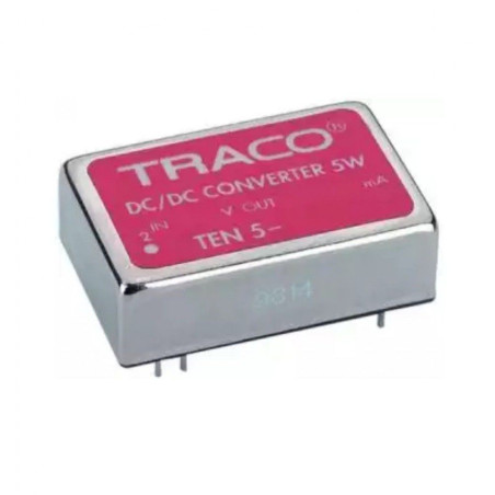 Traco Power (TEN 5-2422WI) Isolated Through Hole DC/DC Converter 12V, 250mA