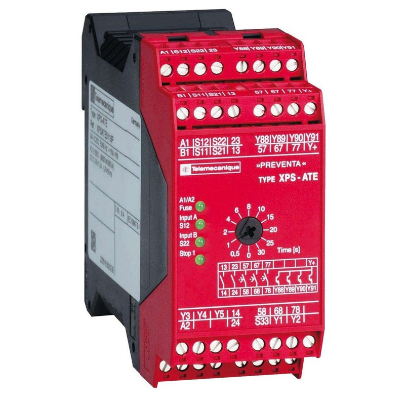 Schnieder  Safety Relay  48 VDC  Preventa XPSAT Series  DIN Rail  5 A