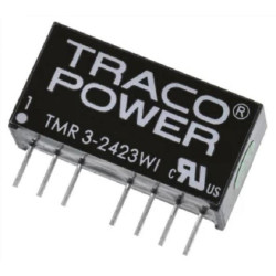 Traco Power (TMR 3-2423WI) Isolated Through Hole DC/DC Converter 15V, 100mA