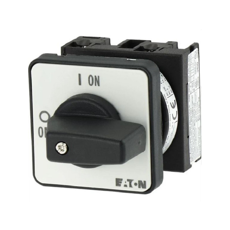 Eaton (T0-1-102/E) Switch Disconnector, On/Off, 2 Pole, 690 V, 20 A, IP65