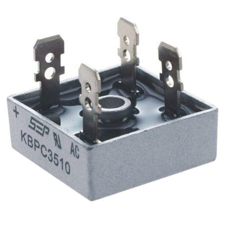 Solid State (KBPC3510) Bridge Rectifier, Single Phase, 1 kV, 35 A