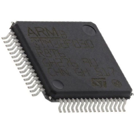 Stmicroelectronics (STM32F072RBT6) ARM MCU, USB Line, 32 bit, 48 MHz