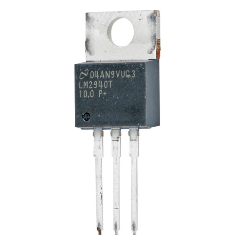 Texas Instruments (LM2940T-10.0/NOPB) 1A, 26V, Voltage Regulator