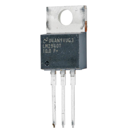 Texas Instruments (LM2940T-10.0/NOPB) 1A, 26V, Voltage Regulator