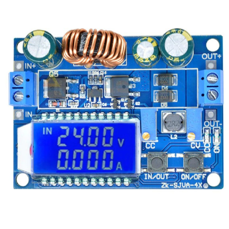 Antwire ZK-SJVA-4X 35W 4A Buck-Boost Converter  Adjustable  with LCD Disp