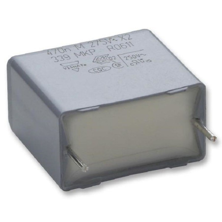 Vishay (BFC233922474) Safety Capacitor, Metallized PP, Radial Box - 2 Pin