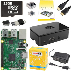 Canakit Raspberry Pi PI3P-K104U-C4-CLR-16GB 3 B+ 16GB Starter Kit