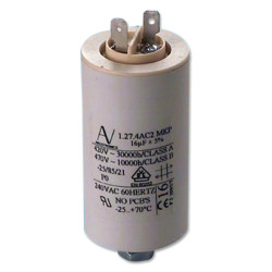 Kemet (C274AC34400AA0J) Motor Run Capacitor, Metallized PP, Can