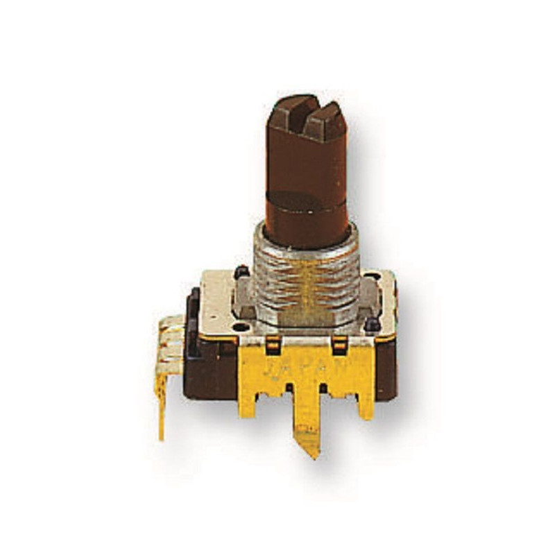 Alps Alpine (RK11K11410KA) Rotary Potentiometer, 10 kohm, 1 Turns