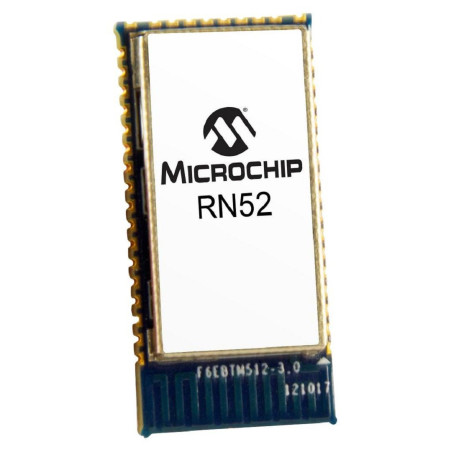 Microchip (RN52-I/RM) Class 2 Bluetooth v3.0 Audio Module