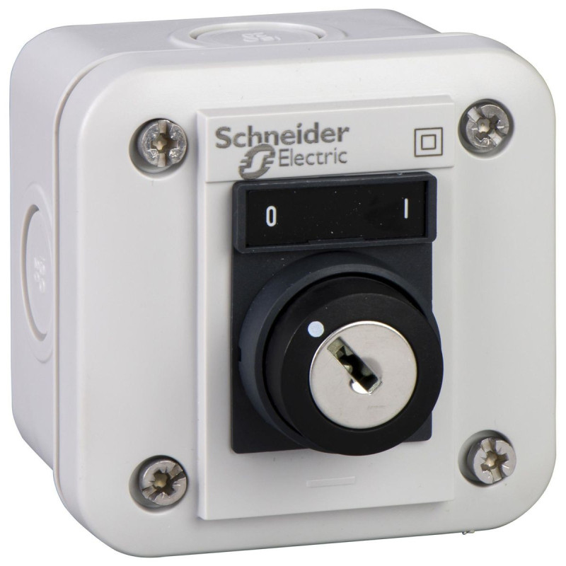 Schneider Electric (XALE1441) Keylock Switch, SPST-NO, Harmony, 2 Position