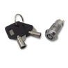 Multicomp Pro (NS106-1) Keylock Switch, Off-On, SPST, 2 Position, 1 A