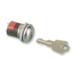 C&K Components (Y101132C203NQ) Keylock Switch, SPDT, Y, 2 Position