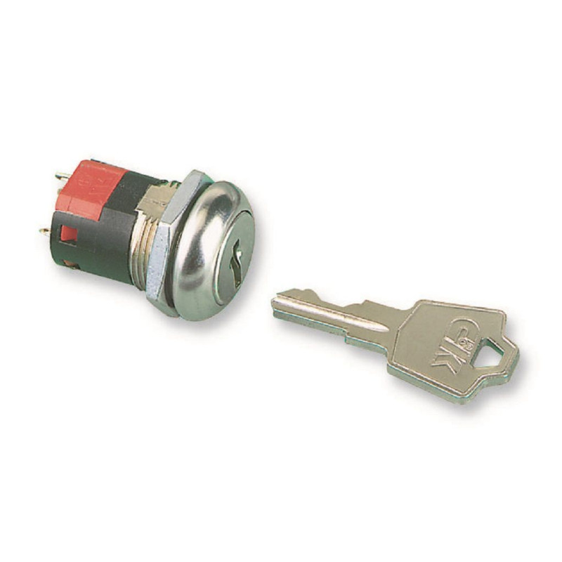 C&K Components (Y101132C203NQ) Keylock Switch, SPDT, Y, 2 Position