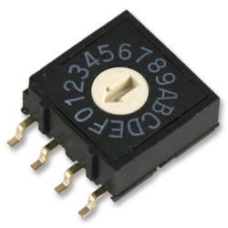 Multicomp Pro (MCRM4AF-16R) Rotary Switch, 16 Position, 4 Pole, 22.5 °