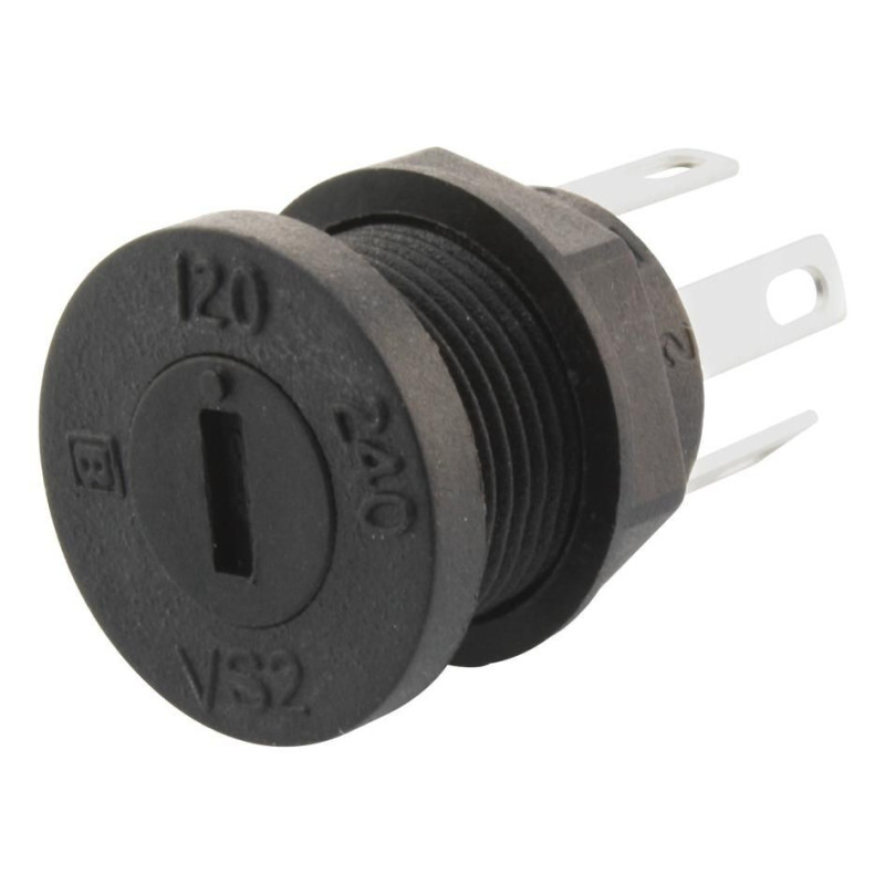 Bulgin Limited (VS0002) Rotary Switch, 2 Position, 2 Pole, 90 °, 6.3 A