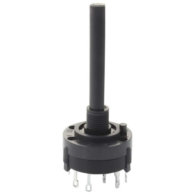 C&K Components (A10815RNCQ) Rotary Switch, 8 Position, 1 Pole, 30 °, 2.5 A