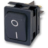 Aeroelectric (C6050ALAAC) Rocker Switch, On-Off, DPST, Non Illuminated