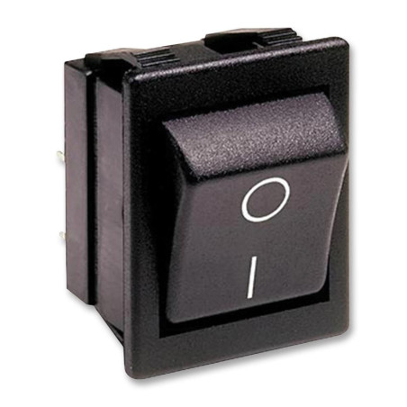 Arcolelectric (C1350ABAAB) Rocker Switch, Off-On, DPST, Non Illuminated