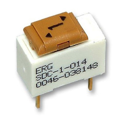 Erg Components (SDC-1-014) DIP / SIP Switch, 1 Circuits, Slide