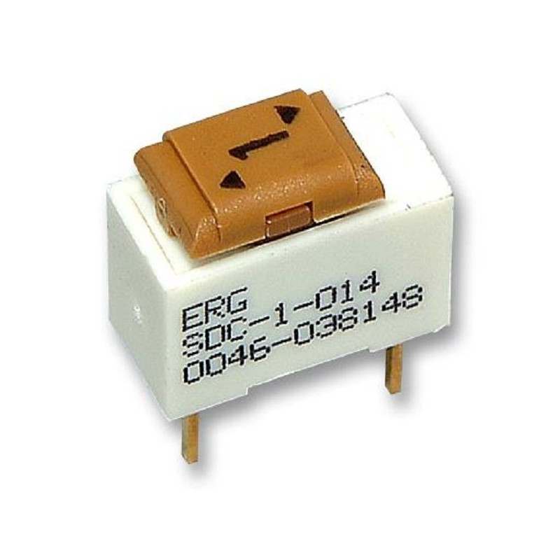 Erg Components (SDC-1-014) DIP / SIP Switch, 1 Circuits, Slide