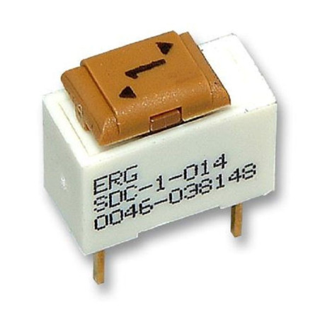 Erg Components (SDC-1-014) DIP / SIP Switch, 1 Circuits, Slide