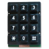 Multicomp Pro (MCAK207NBBWWP) Keypad, 3 x 4, Matrix, Plastic, 20 mA, 24 V