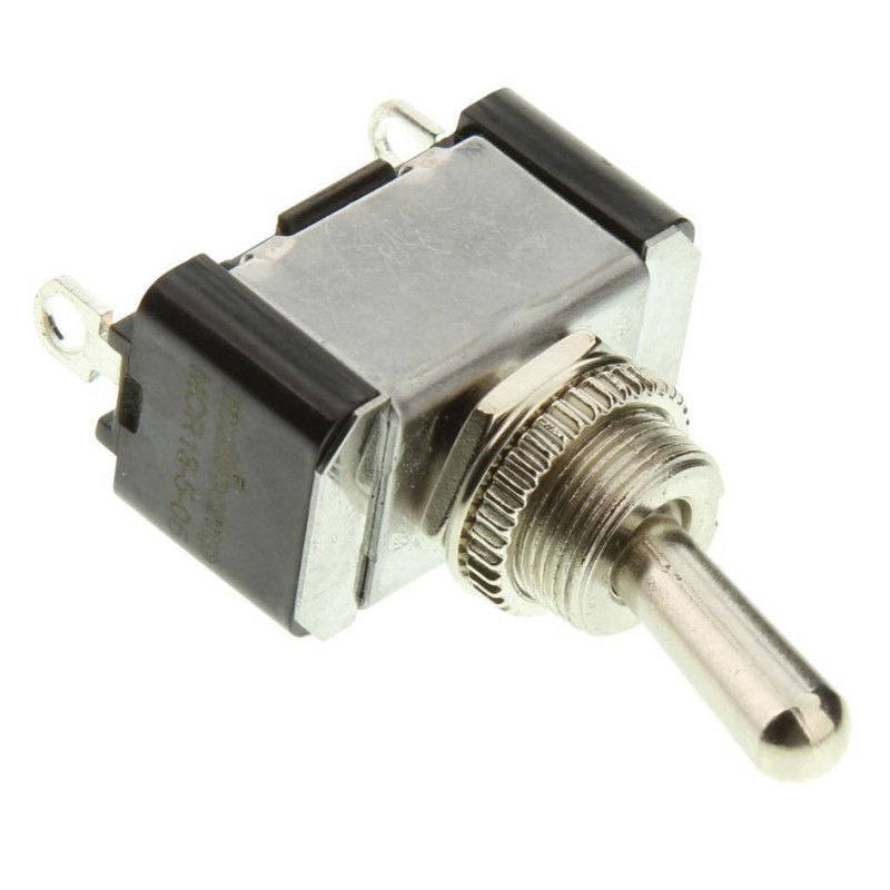 MultIcomp Pro (MCR13-5-05) Toggle Switch, On-Off, SPST, Non Illuminated