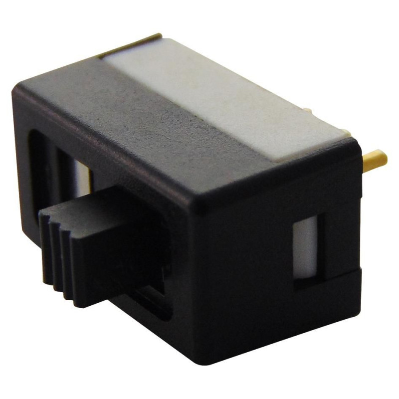 Multicomp  Pro (6MS1S2M1RE) Slide Switch, SPDT, On-On, Through Hole