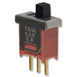 C&K Components (TS01CBE) Slide Switch, SPDT, On-None-On, Through Hole